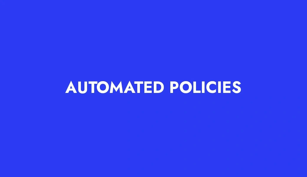 Automated store policies setting in the Shopify admin