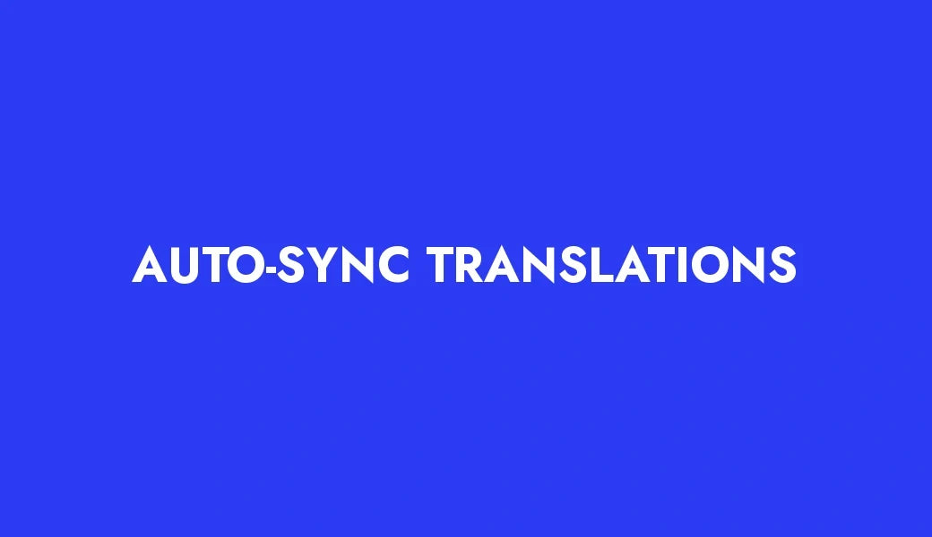 Auto-sync translations in the Shopify Translate and Adapt app